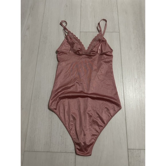 Vintage ILGWU Nylon Teddy Sz 32 - Mauve Pink - Sheer - Picture 5 of 7